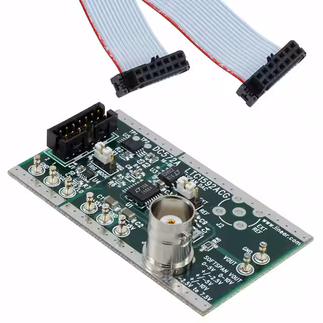 DC572A Analog Devices Inc.  Cartes d'évaluation - Convertisseurs numériques-analogiques (DAC)